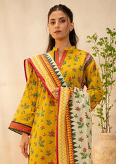 Lawn - Zellbury - Unstitched 25 - 3 Pc - WUS25X30050