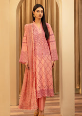 Lawn - Humdum - Elegant - Chikankari Unstitch - HEC25#03