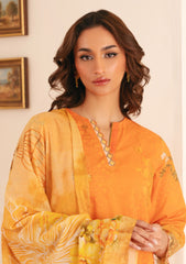 Lawn - Sahar - Selene Premium - 3 Pcs - SSP#10 - SUNSET GARDEN