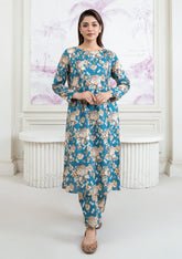 Lawn - Meerak - Botanical Bloom 25 - Glowtide