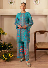 Lawn - Sahar - Selene Premium - 2 Pcs - STP25#10 - MYSTIC SUZANI