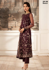 Formals - Zarif - Luxury - ZFE25# 06 - Dahlia