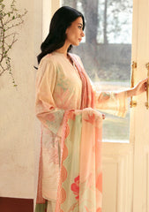 Lawn - Sahar - Selene Premium - 3 Pcs - SSP#09 - ROSETTE REVERIE