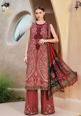 Lawn - Maria B - M Prints - Spring Summer 25 - MSL#12A