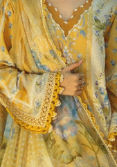 Lawn - Elaf Premium - Signature - Embroidered - ETS#3B - SUNGLOW