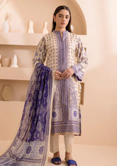 Lawn - Zellbury - Unstitched 25 - 2 Pc - WUS25X20158