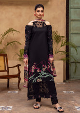 Lawn - Rubaaiyat - Print Melody 25 - RPM#09 - Coal Black