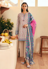 Lawn - Sahar - Selene Premium - 3 Pcs - SSP#03 - SULTAN’S GARDEN