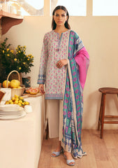 Lawn - Sahar - Selene Premium - 3 Pcs - SSP#03 - SULTAN’S GARDEN