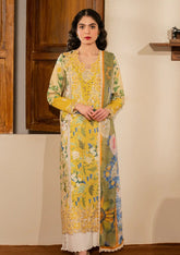 Lawn - Asifa & Nabeel - Meraki Vintage 25 - Nimbu Pani (MVL25-04)
