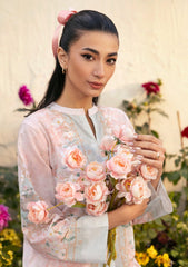 Lawn - Sahar - Selene Premium - 2 Pcs - STP25#08 - MINT BLUSH