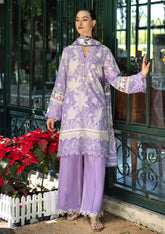 Lawn - Elaf Premium - Prints 25 - EPE-08A - LAVENDER AURA