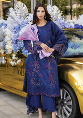 Lawn - Rang Rasiya - Carnation - Summer Edit 25 - RRC#01 - Aqua