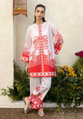 Lawn - Sahar - Selene Premium - 2 Pcs - STP25#07 - SCARLET REVERIE