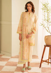 Lawn - Sahar - Selene Premium - 3 Pcs - SSP#01 - MUGHAL BLISS