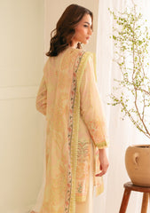 Lawn - Sahar - Selene Premium - 3 Pcs - SSP#01 - MUGHAL BLISS