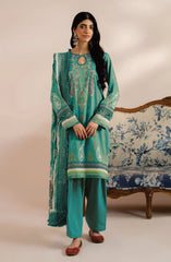 Mausummery Digital Printed Linen Unstitched 3 Piece Suit