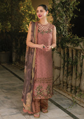 Lawn - Asifa & Nabeel - Gulkari 25 - GKL-04 - Saffron Day