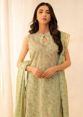 Lawn - Zellbury - Unstitched 25 - 3 Pc - WUS25X30027