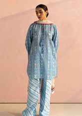 Lawn - Coco By Zara Shahjahan - Prints 25 - D9B - RUBY