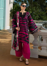 Lawn - Elaf Premium - Prints 25 - EPE-02B - BERRY BLUSH