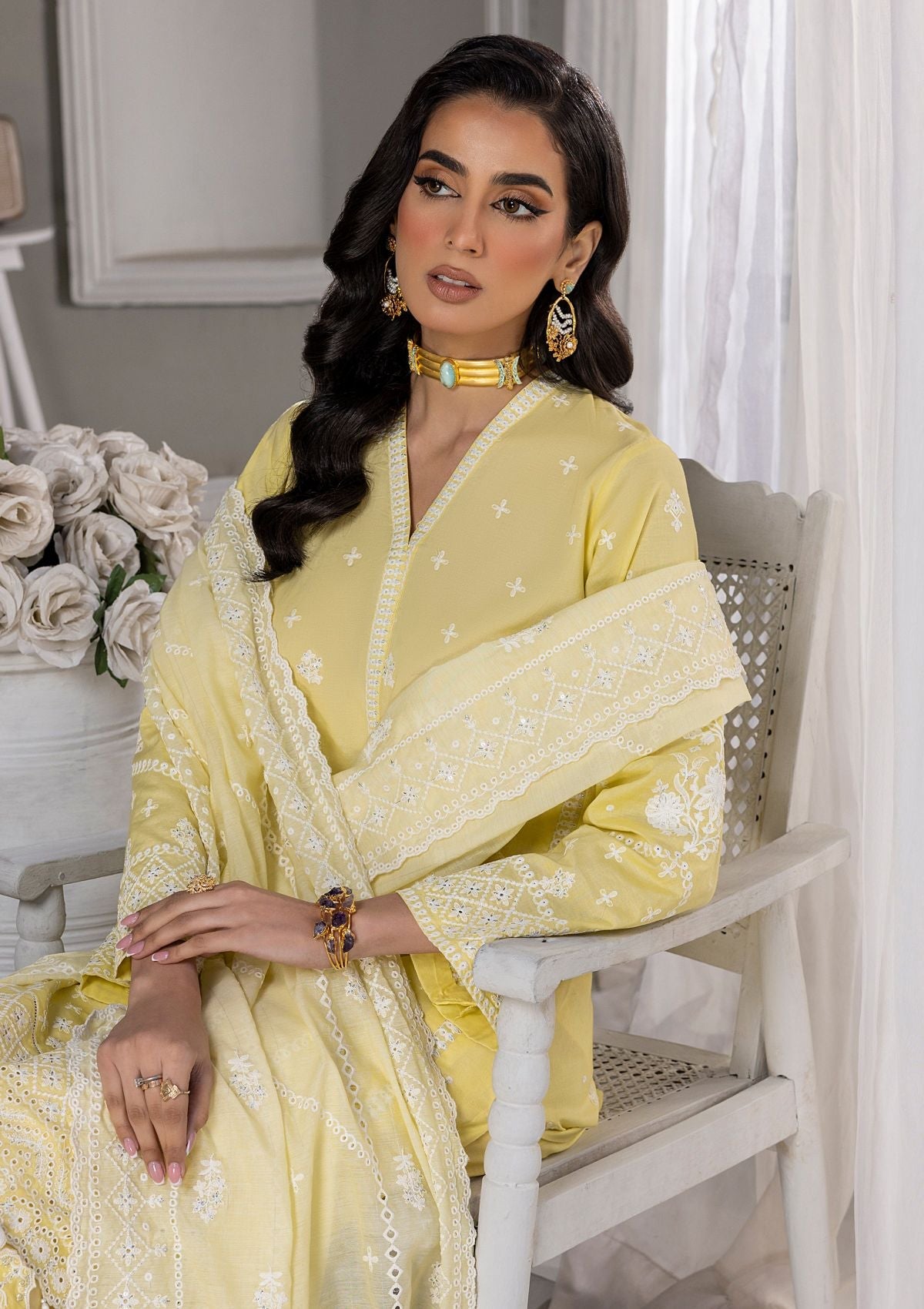 Lawn Collection  - Lakhany - Embroidered - Eid Edition - LG-IZ-0085