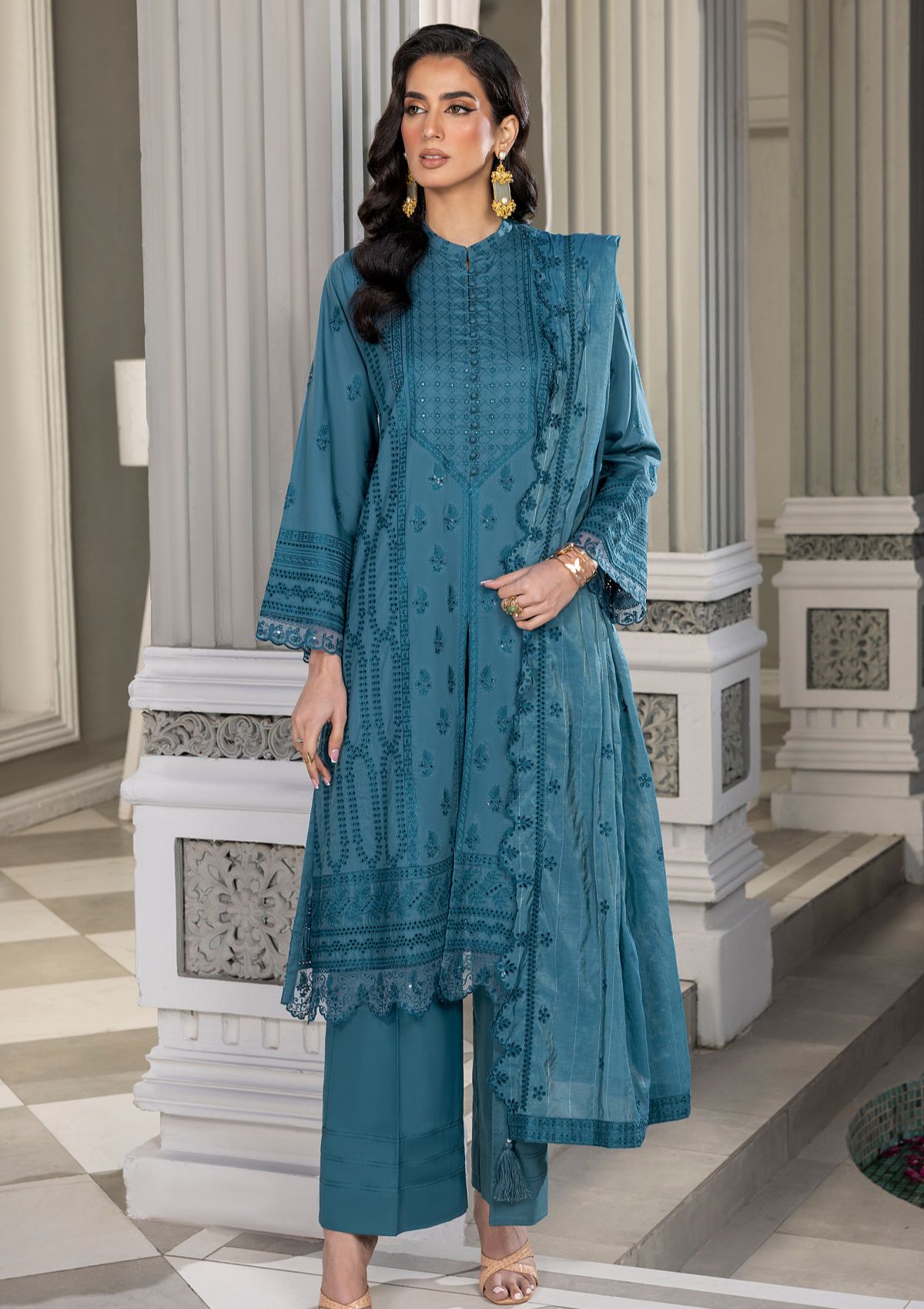 Lawn Collection  - Lakhany - Embroidered - Eid Edition - LG-SR-0170