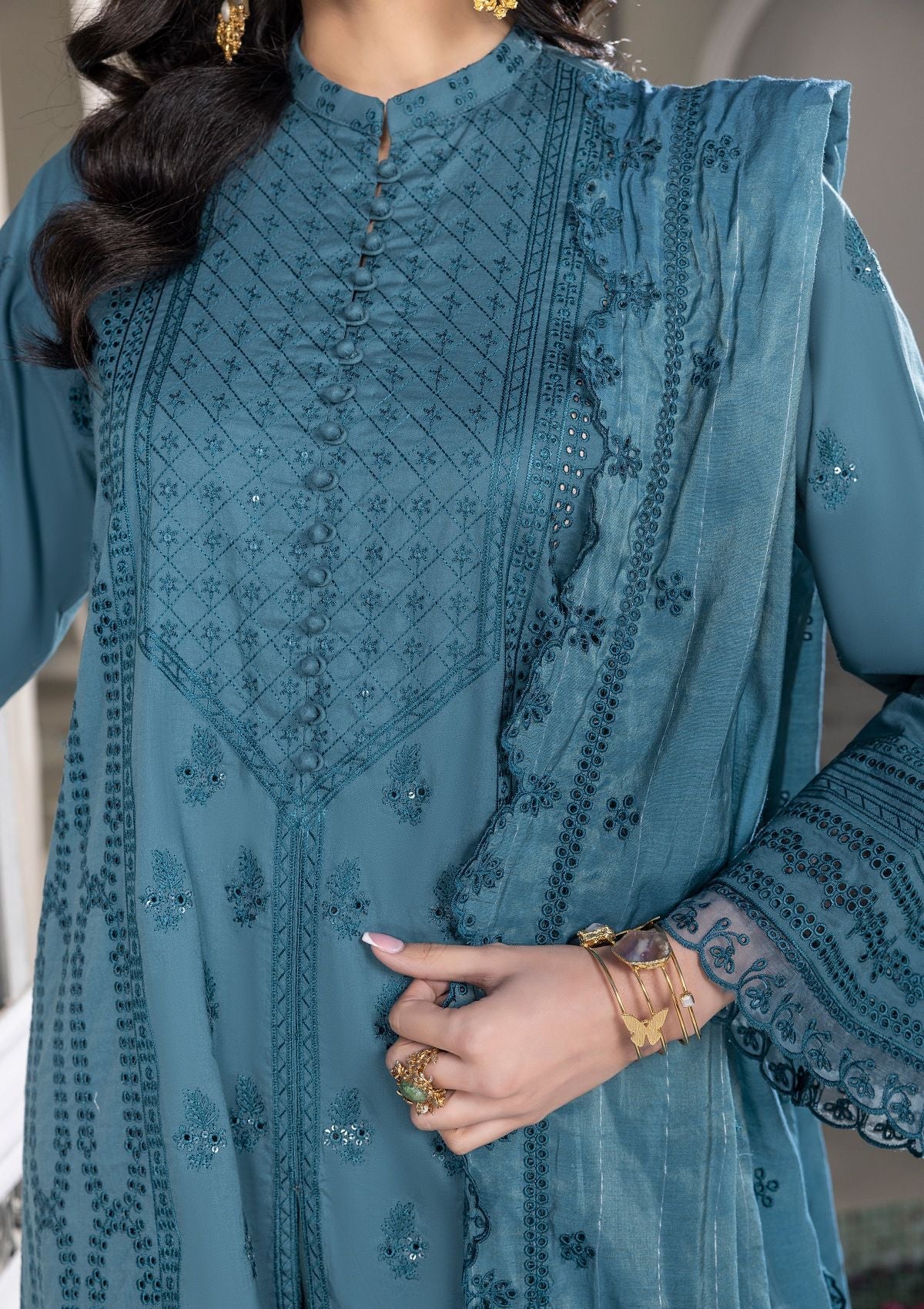 Lawn Collection  - Lakhany - Embroidered - Eid Edition - LG-SR-0170