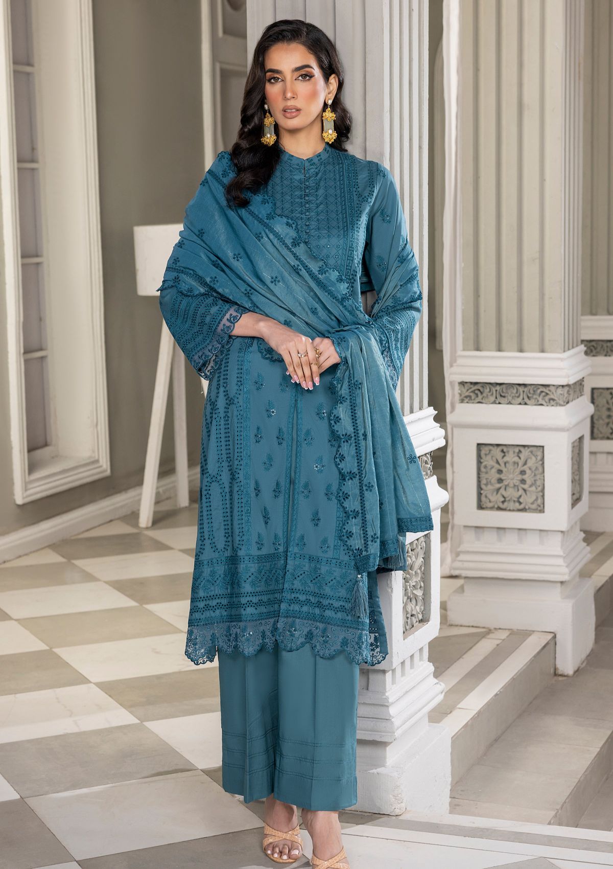 Lawn Collection  - Lakhany - Embroidered - Eid Edition - LG-SR-0170