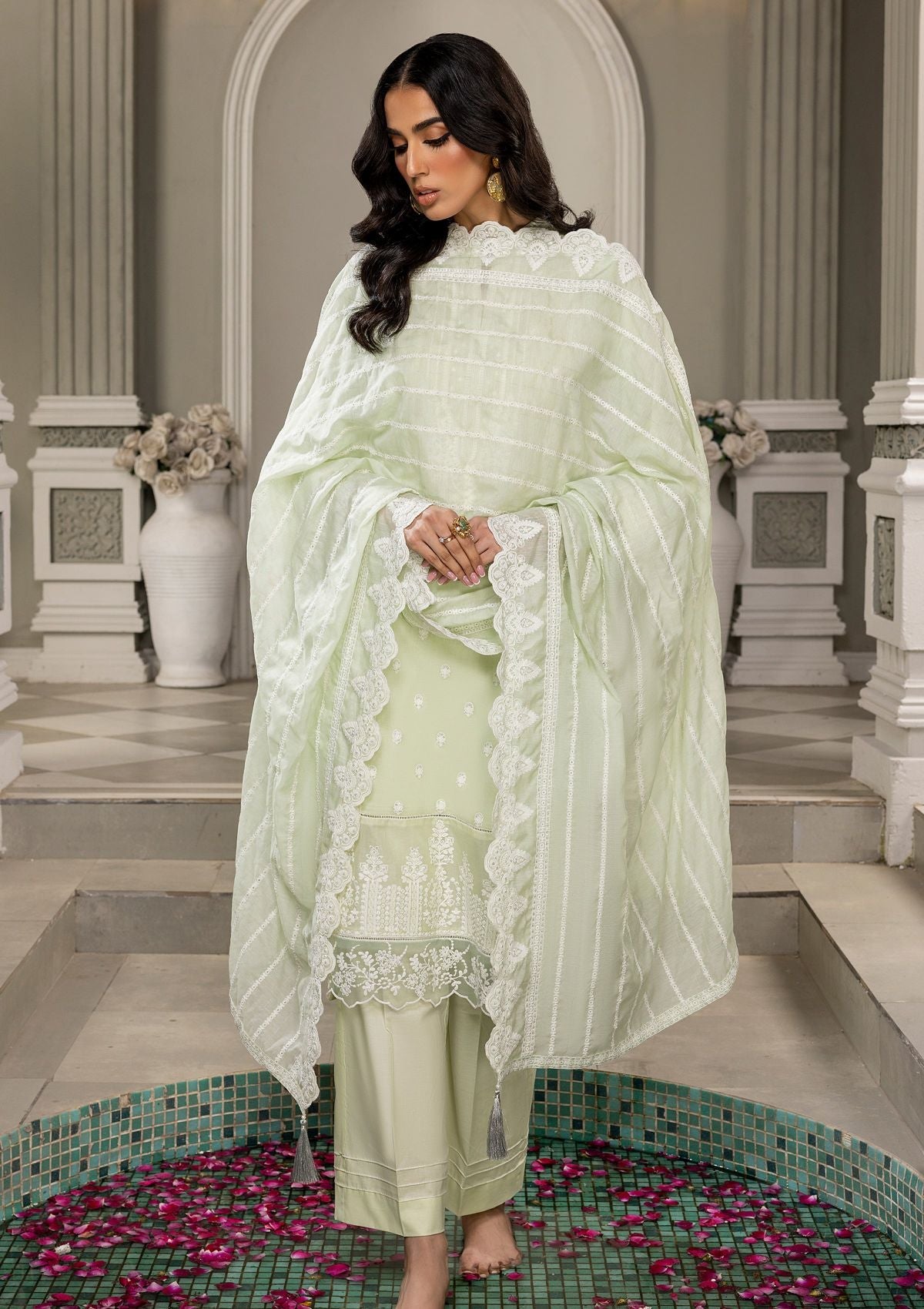 Lawn Collection  - Lakhany - Embroidered - Eid Edition - LG-SR-0175