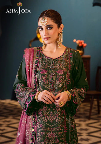 Lawn Collection - Asim Jofa - Fasana - e - Ishq - AFI24#23