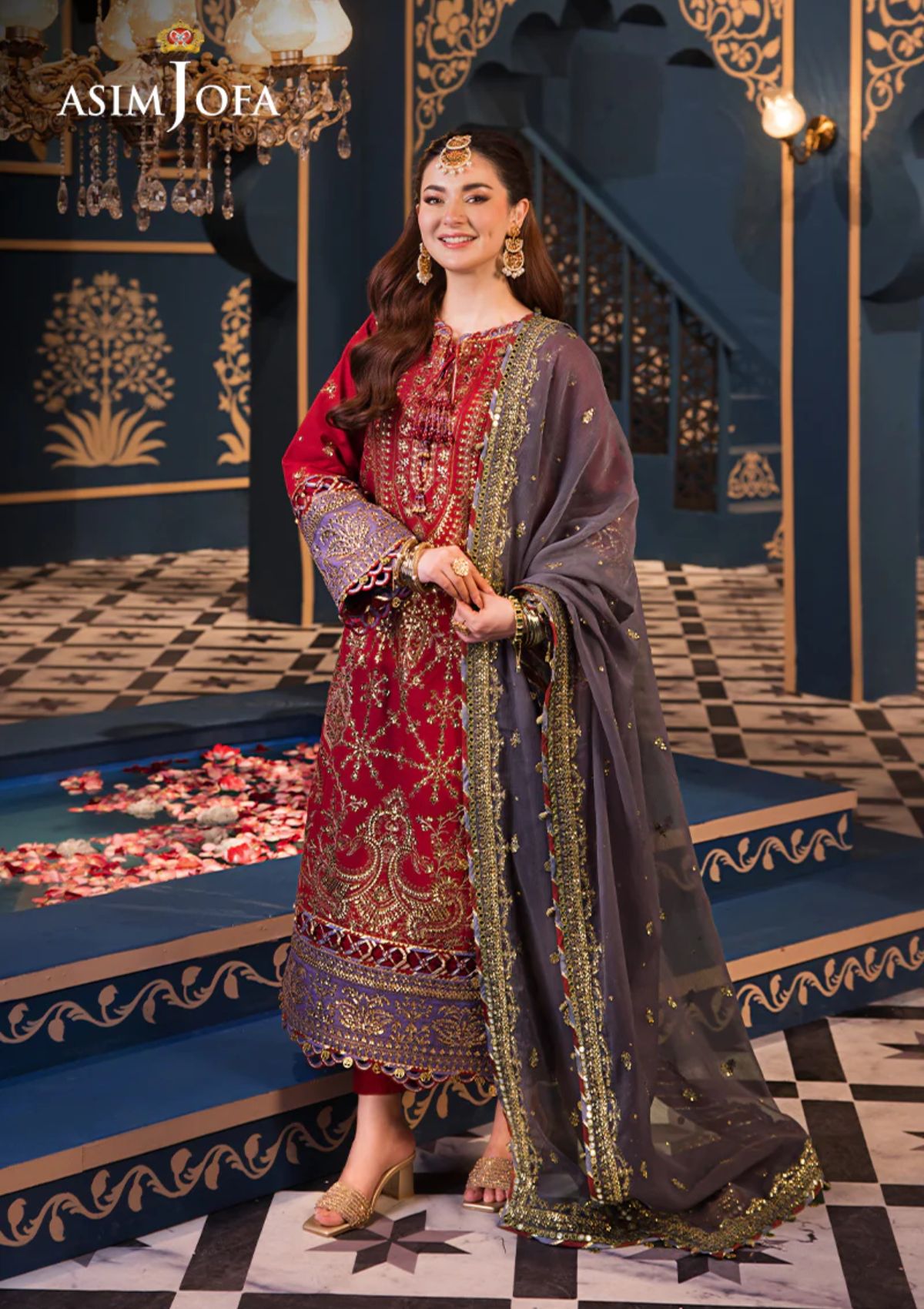 Lawn Collection - Asim Jofa - Fasana - e - Ishq - AFI24#27