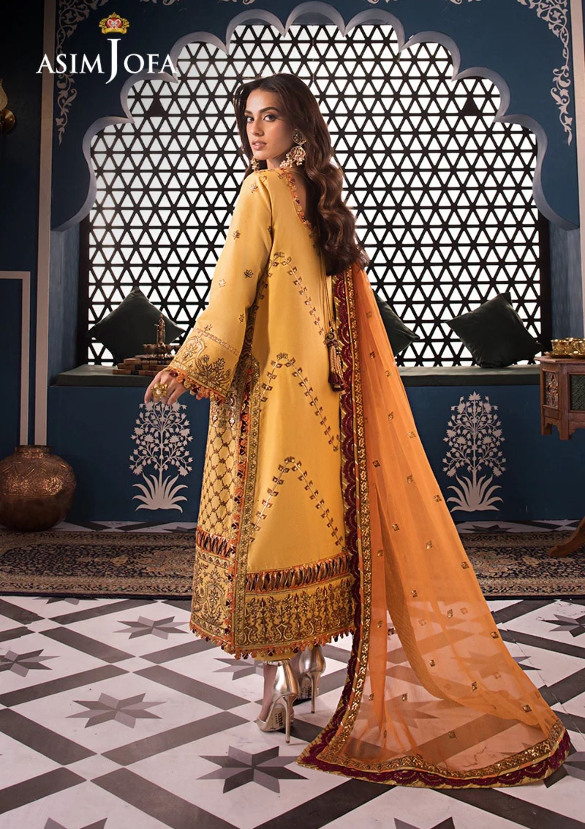 Lawn Collection - Asim Jofa - Fasana - e - Ishq - AFI24#19