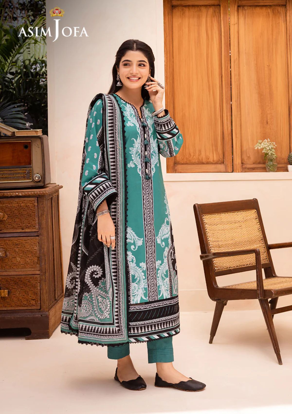 Lawn Collection - Asim Jofa - Prints - AJP24#03