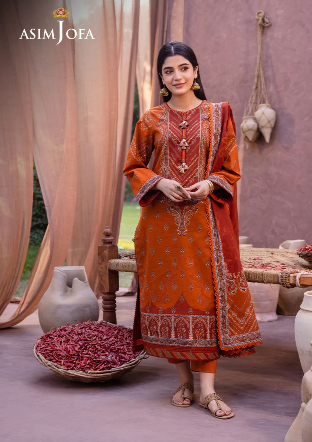 Lawn Collection - Asim Jofa - Prints - AJP24#07