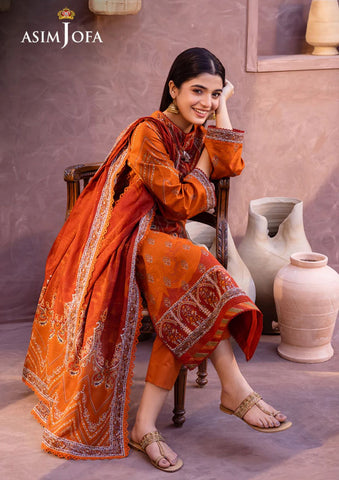 Lawn Collection - Asim Jofa - Prints - AJP24#07