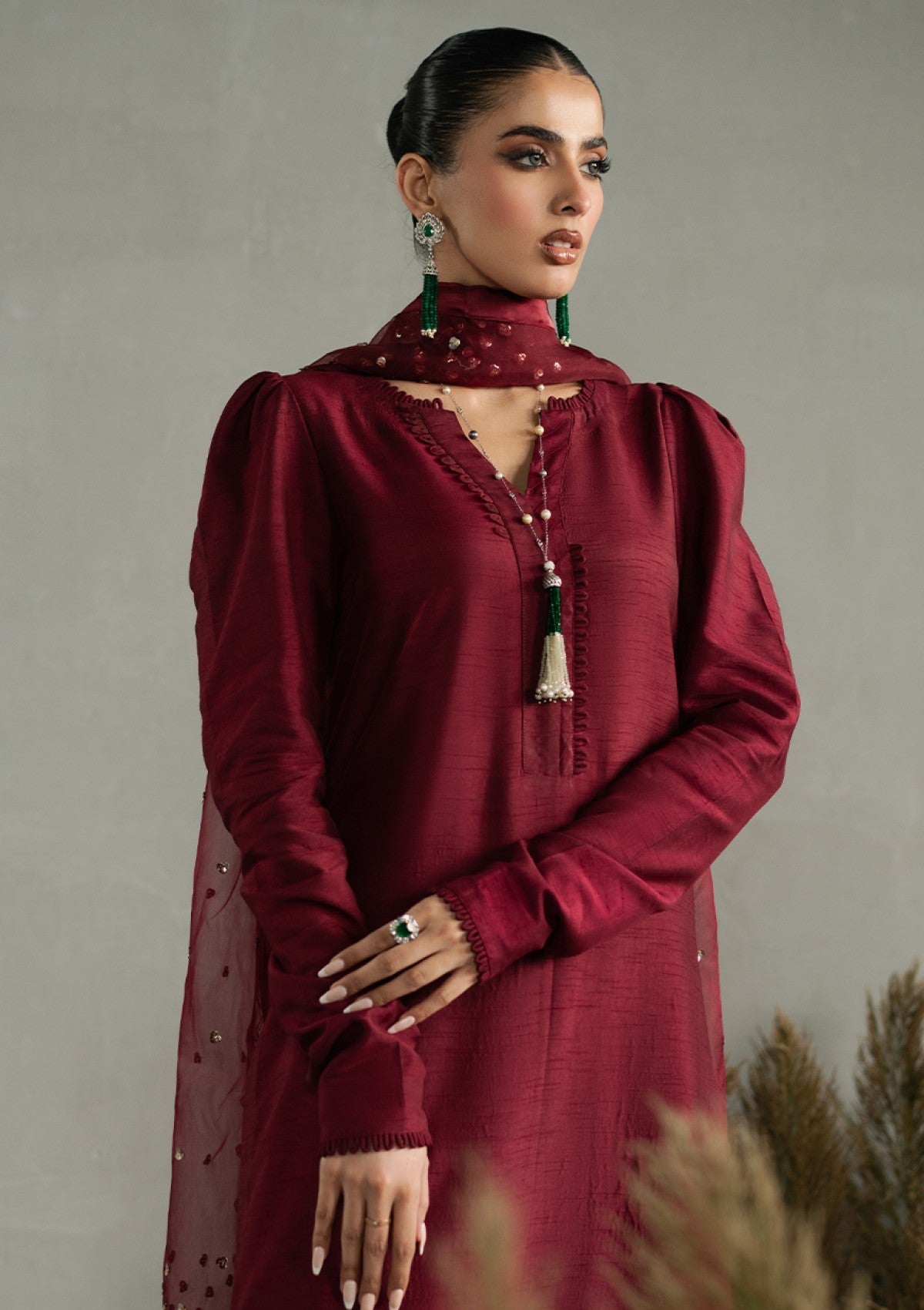 Pret - Zarqash - Silk Edit - ZQS25#18 - Rose Rouge