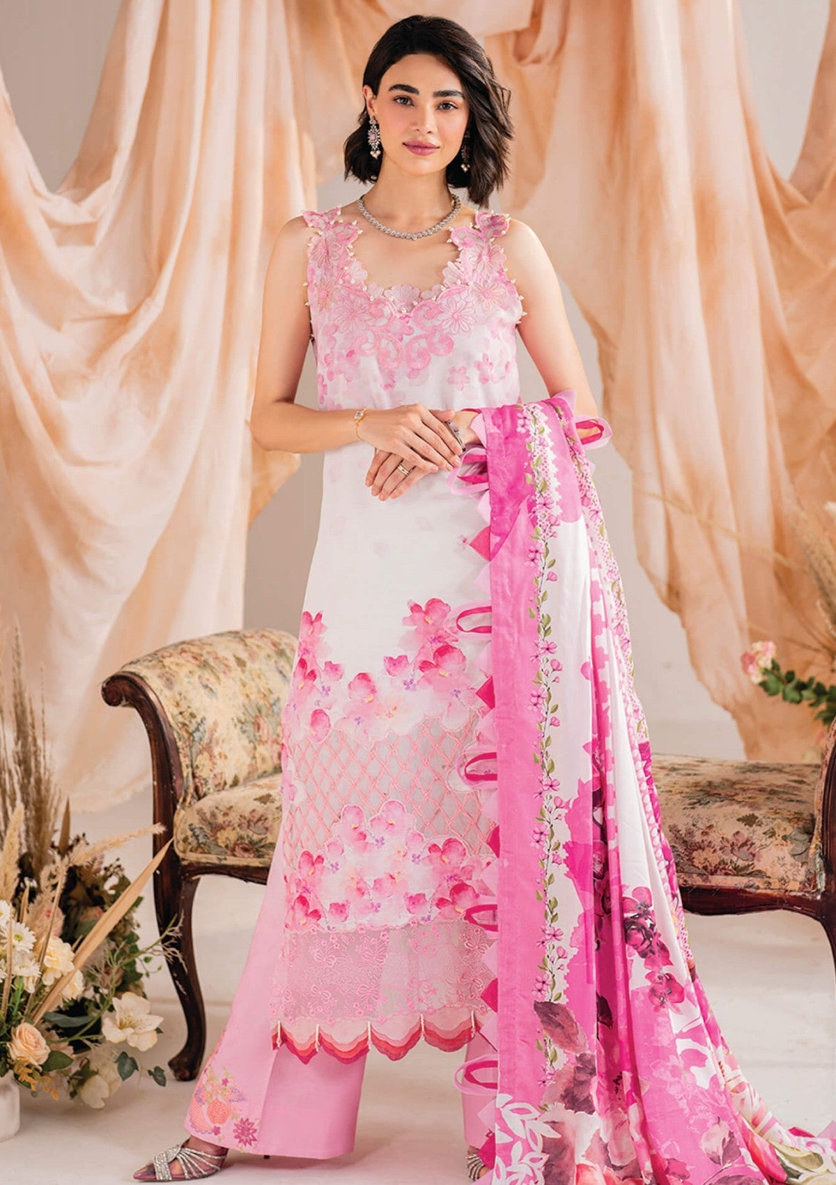 Winter Collection - Asifa & Nabeel - Meraki - Volume 01 - AM24#11 - Fleur