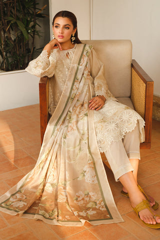 EMBROIDERED LAWN UF-663