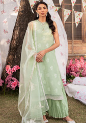 Lawn Collection - Cross Stitch - Eid Lawn - CEL24#04 - CELADON SPRUCE