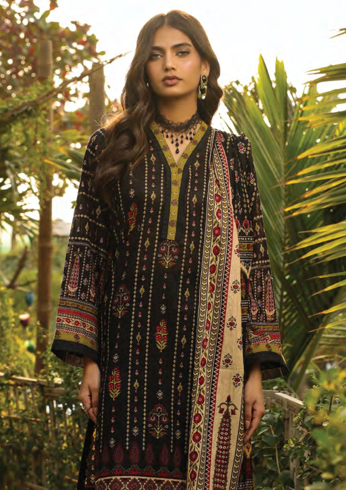 Lawn Collection - Lakhany - Komal Prints - LG-MM-0011-A