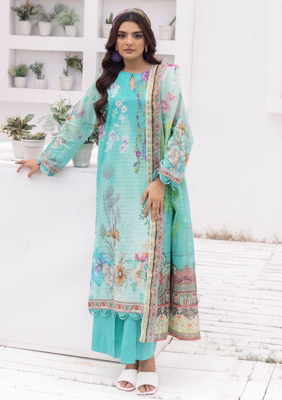 Lawn Collection - Art n Style - Carnation Doby Lawn 24 - D#02