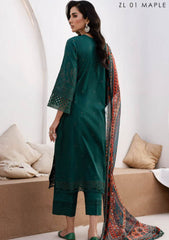 Lawn Collection - Zarif - Eid Lawn - ZEL24#01 - MAPLE