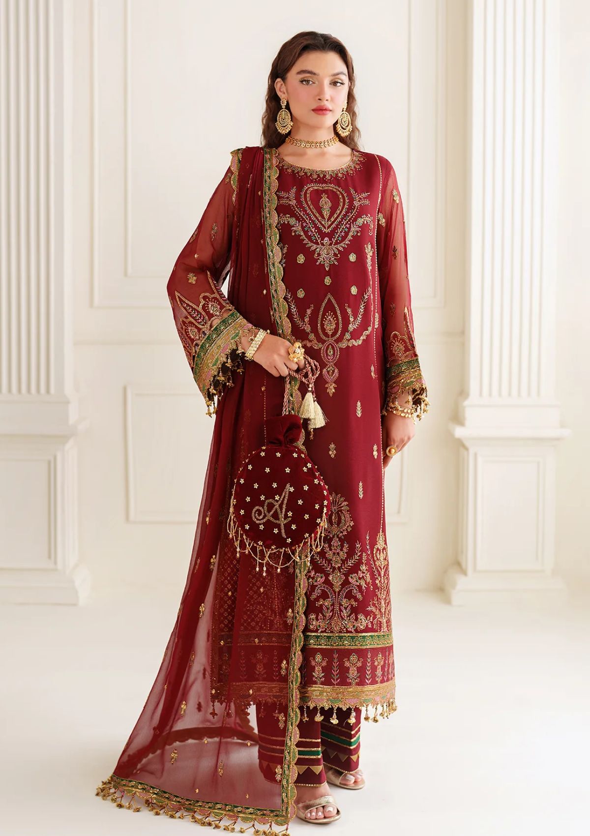 Formal Collection - Alizeh - Dua - Chiffon - ADC24#3023 - Roop