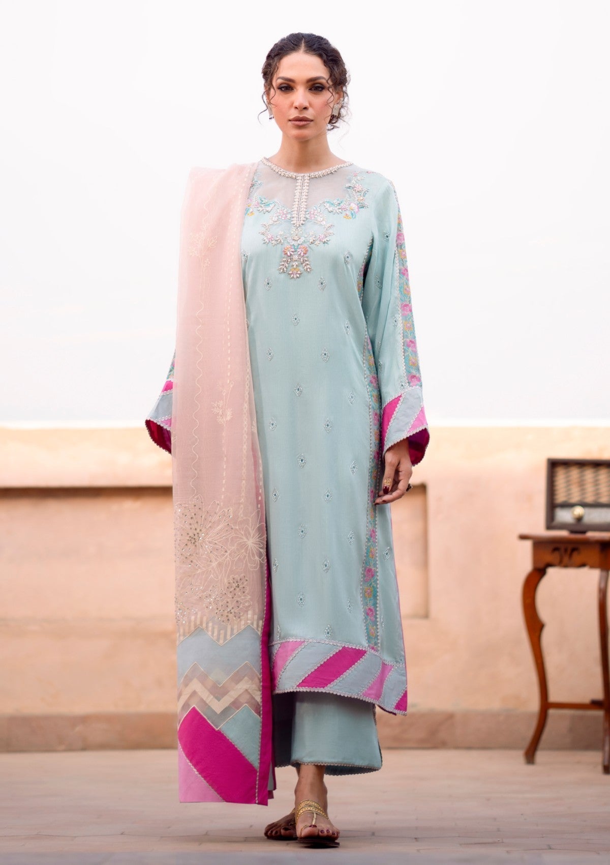 Pret Collection - Fozia Khalid - Kahani - Silk Volume IV - Amber