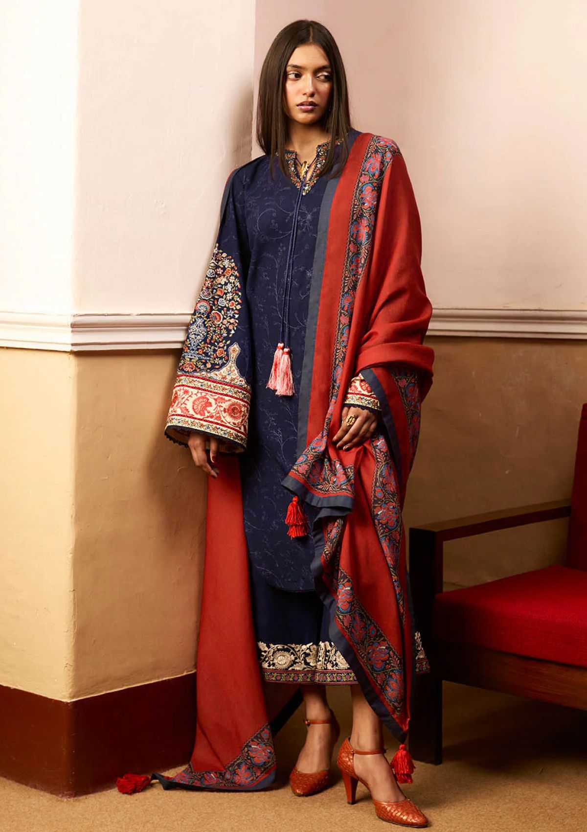 Winter Collection - Jugnu by Hussain Rehar - Autumn Winter - Fable