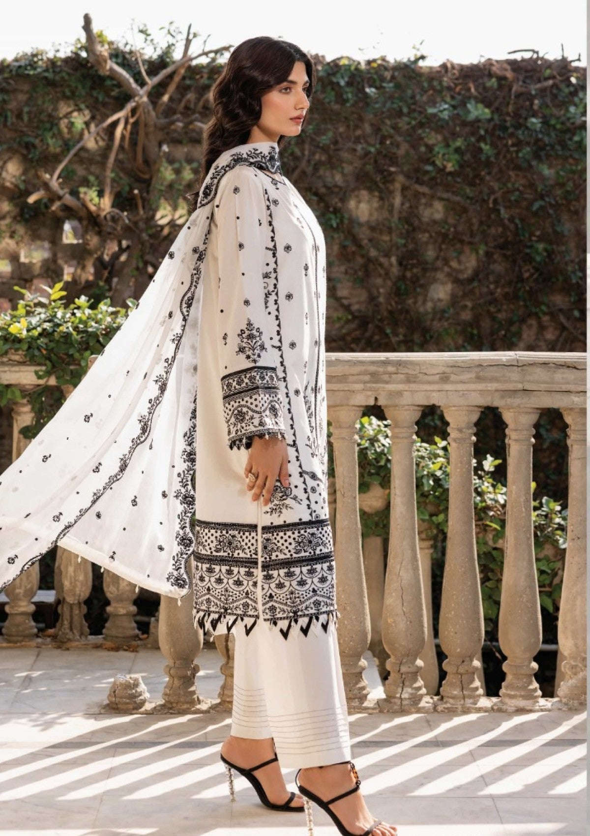 Lawn - Farasha - Bahar - FB25#07 - Ocean Pearl