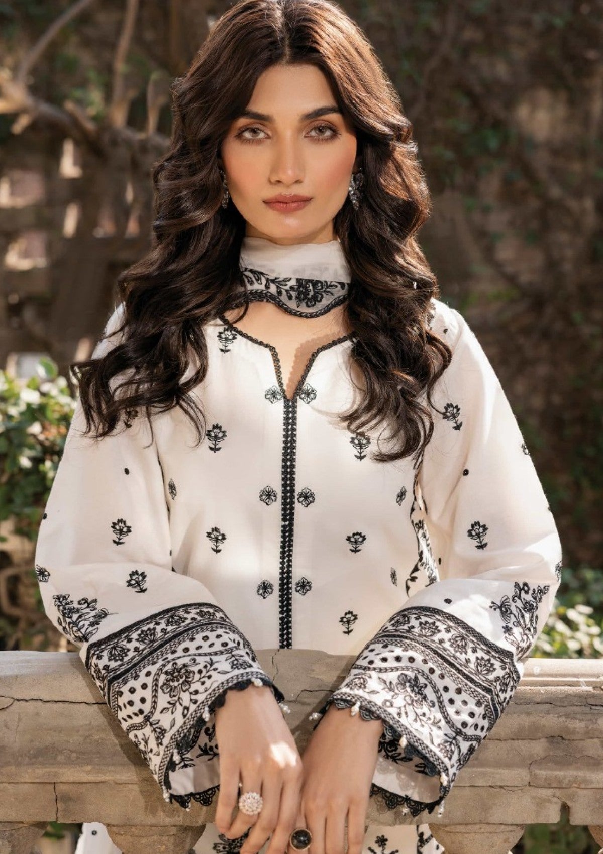 Lawn - Farasha - Bahar - FB25#07 - Ocean Pearl