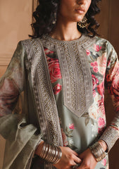 Pret Collection - Humjoli - Luxury Lawn - HMJ#11 - Olive Tree