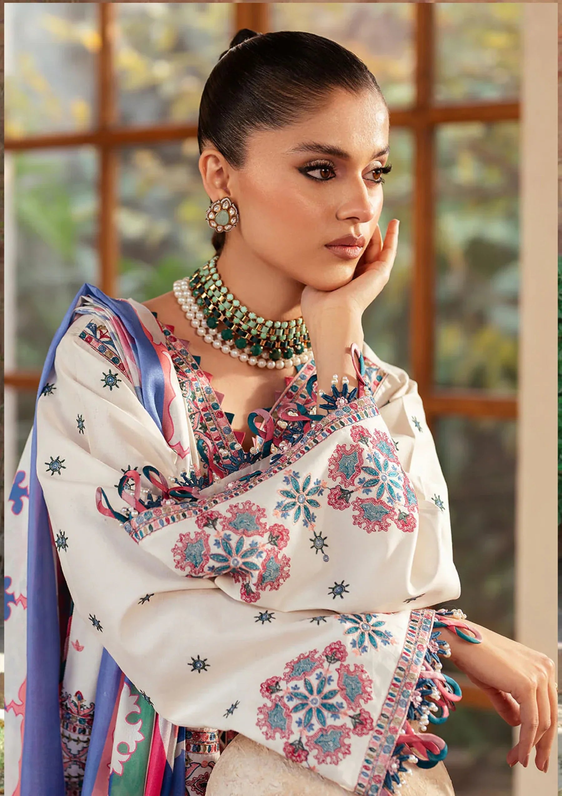 Lawn - Bin ILyas - Mehroze Luxury - BIML25# 92 - A